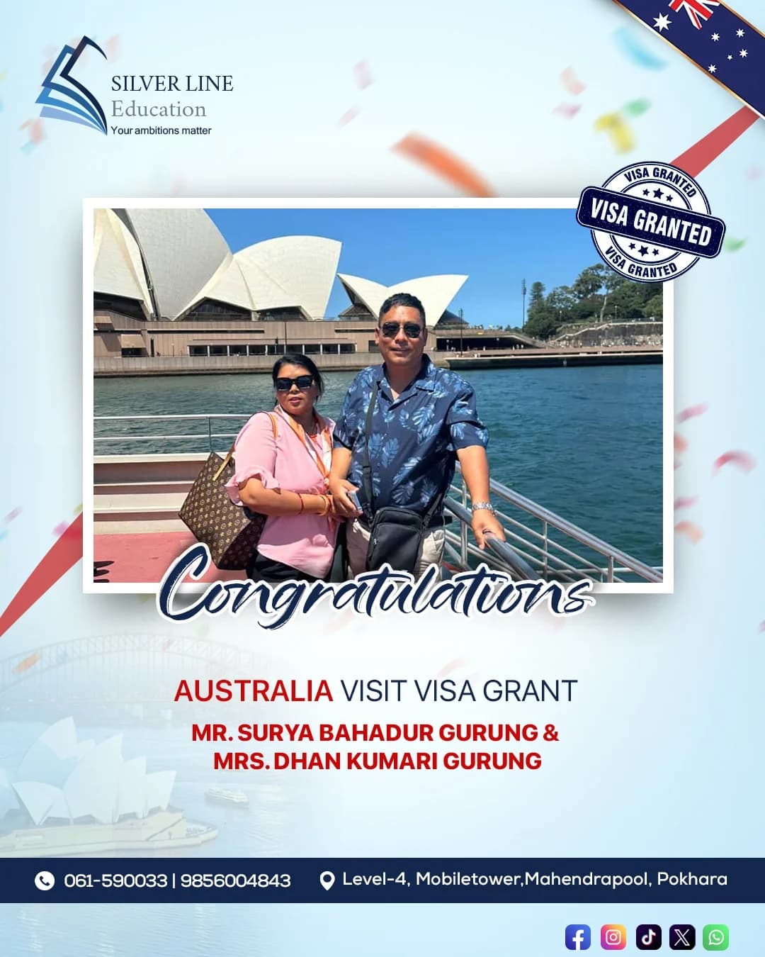 Mr. Surya Bahadur Gurung & Mrs. Dhan Kumari Gurung