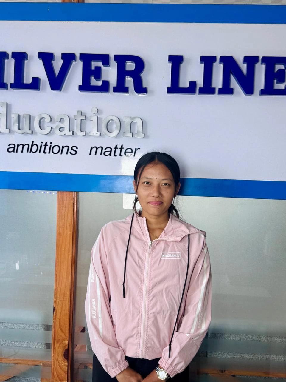 Student at Silverline office